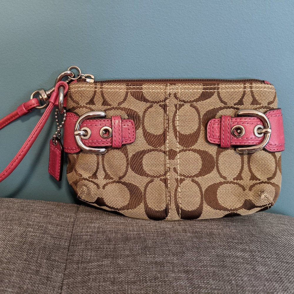 COACH wristlet